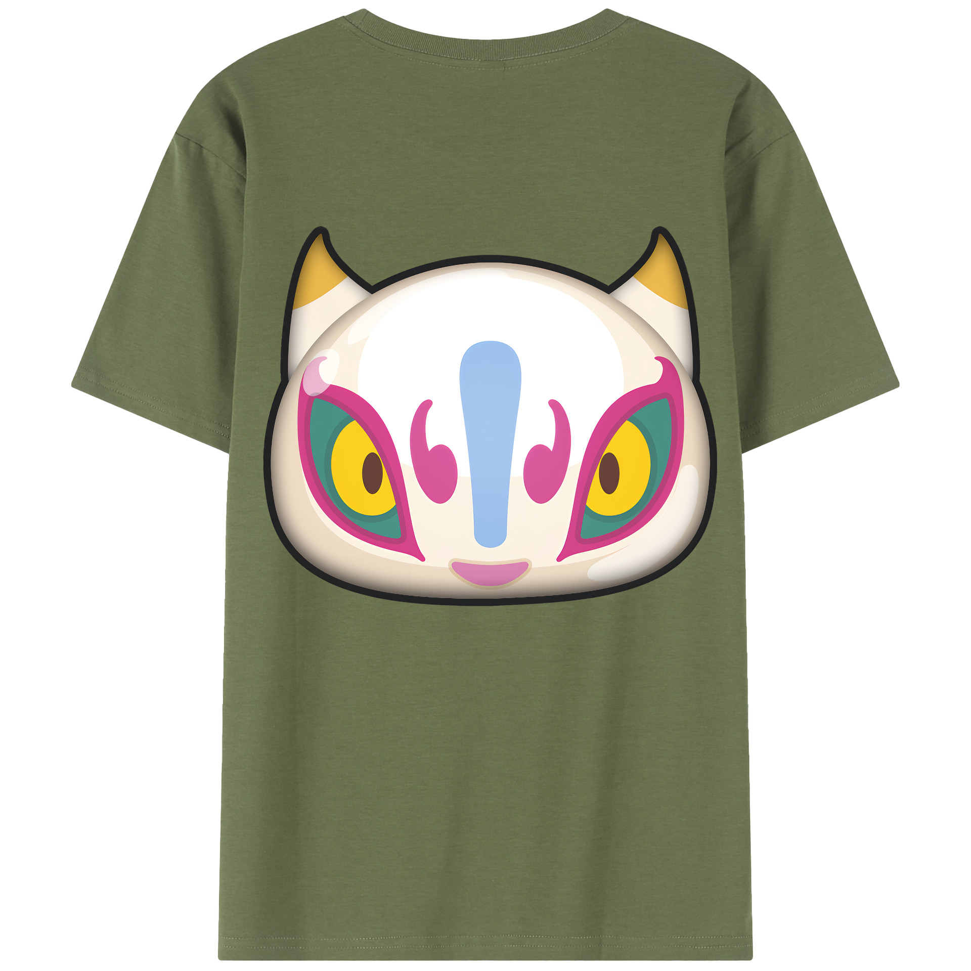 （画像用） 妖怪ウォッチ Yo-kai Watch 綿100％半袖Tシャツ（背面プリント）